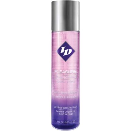ID PLEASURE - LUBRICANTE BASE AGUA TINGING SENSATION 500 ML - sexbliss - Foto 1