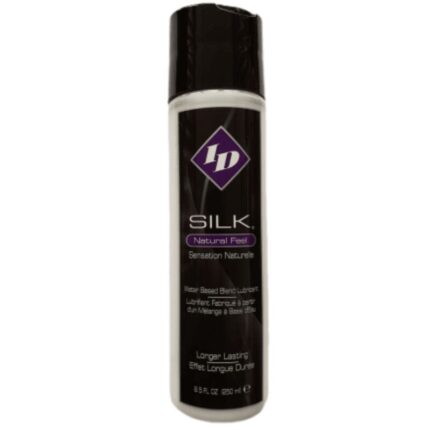 ID SILK - LUBRICANTE BASE AGUA Y SILICONA NATURAL FEEL 250 ML - sexbliss - Foto 1
