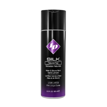 ID SILK - NATURAL FEEL WATER/SILICONE 65 ML - sexbliss - Foto 1