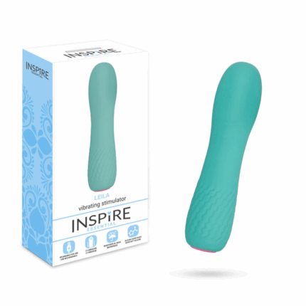 INSPIRE ESSENTIAL - LEILA VIBRADOR TURQUESA - sexbliss - Foto 1