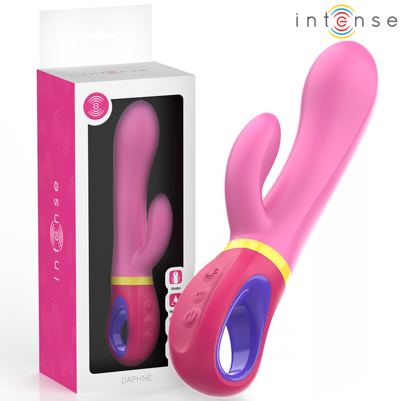INTENSE - DAPHNE VIBRADOR RABBIT ROSA - Foto 1 INTENSE - DAPHNE VIBRADOR RABBIT ROSA - sexbliss - Foto 1