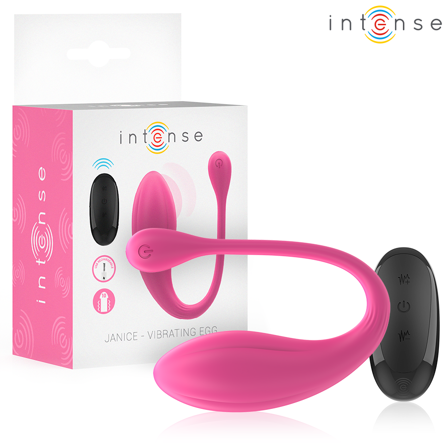 INTENSE - JANICE VIBRADOR U DOBLE ESTIMULACIÓN 10 VIBRACIONES ROSA CONTROL REMOTO - Foto 1 INTENSE - JANICE VIBRADOR U DOBLE ESTIMULACIÓN 10 VIBRACIONES ROSA CONTROL REMOTO - sexbliss - Foto 1