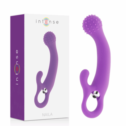 INTENSE - NAILA VIBRATING SILICONE LILA - sexbliss - Foto 1