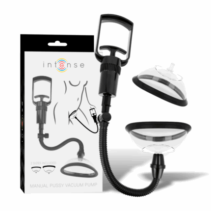 INTENSE - PUMP BOMBA MANUAL VAGINAL CON DOS COPAS INTERCAMBIABLES - sexbliss - Foto 1