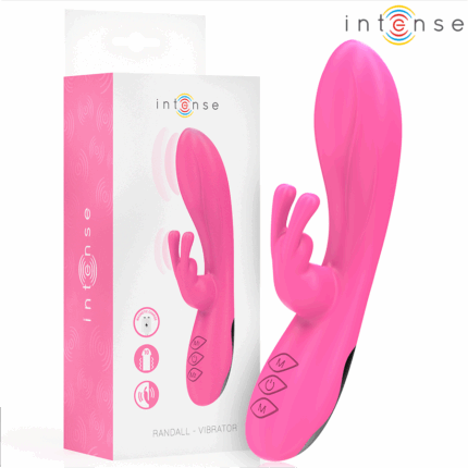 INTENSE - RANDALL VIBRADOR RABBIT 10 VIBRACIONES ROSA - sexbliss - Foto 1