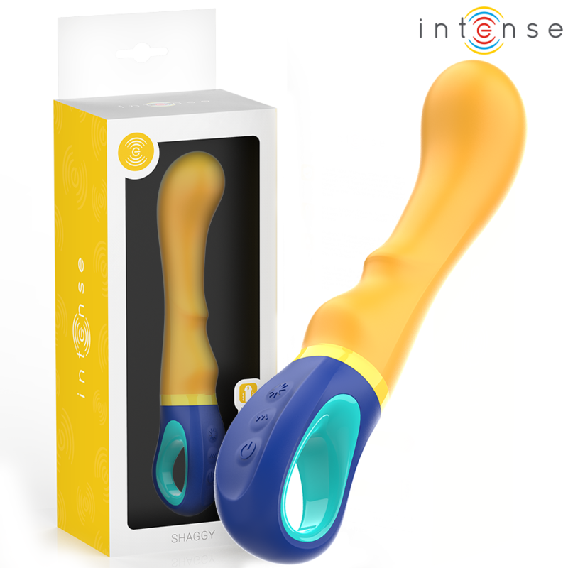 INTENSE - SHAGGY VIBRADOR PUNTO-G AMARILLO - Foto 1 INTENSE - SHAGGY VIBRADOR PUNTO-G AMARILLO - sexbliss - Foto 1