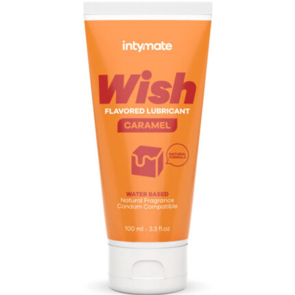 INTIMATELINE INTYMATE - WISH CARAMELO LUBRICANTE AROMATIZADO 100 ML - sexbliss - Foto 1
