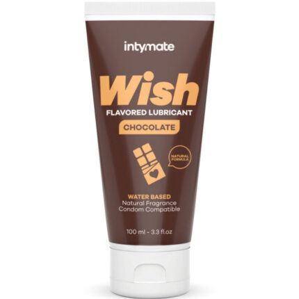 INTIMATELINE INTYMATE - WISH CHOCOLATE LUBRICANTE AROMATIZADO 100 ML - sexbliss - Foto 1