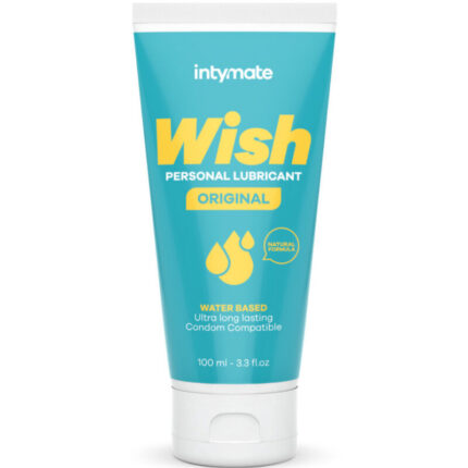 INTIMATELINE INTYMATE - WISH LUBRICANTE ORIGINAL BASE AGUA 100 ML - sexbliss - Foto 1