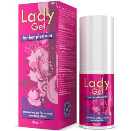 INTIMATELINE - LADY GEL FOR GER PLEASURE GEL ESTIMULANTE EFECTO CALOR ELLA 30 ML - sexbliss - Foto 1