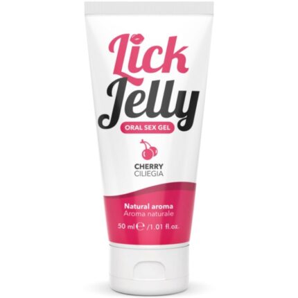INTIMATELINE - LICK JELLY LUBRICANTE CEREZA 50 ML - sexbliss - Foto 1