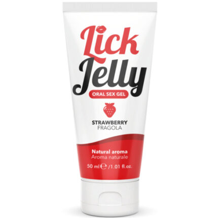 INTIMATELINE - LICK JELLY LUBRICANTE FRESA 50 ML - sexbliss - Foto 1