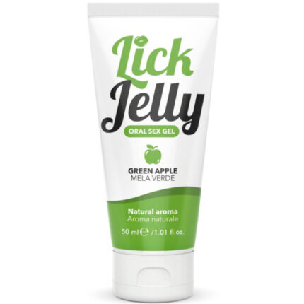 INTIMATELINE - LICK JELLY LUBRICANTE MANZANA VERDE 50 ML - sexbliss - Foto 1