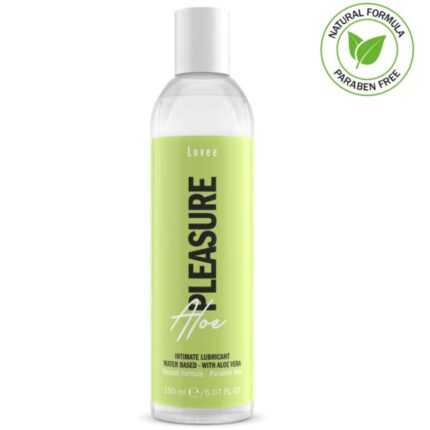 INTIMATELINE - LOVEE ALOE PLEASURE LUBRICANTE CON ALOE VERA 150 ML - sexbliss - Foto 1