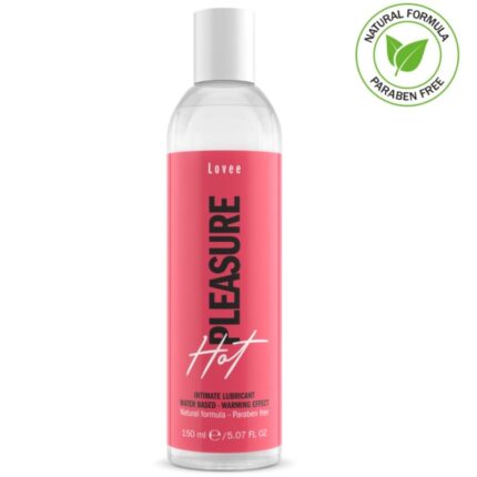 INTIMATELINE - LOVEE HOT PLEASURE LUBRICANTE EFECTO CALOR 150 ML - sexbliss - Foto 1