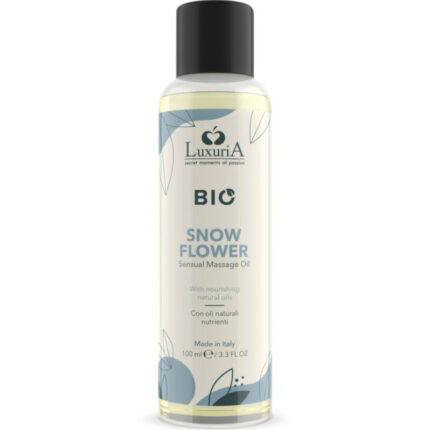INTIMATELINE LUXURIA - BIO ACEITE MASAJE SNOW FLOWER 100 ML - sexbliss - Foto 1