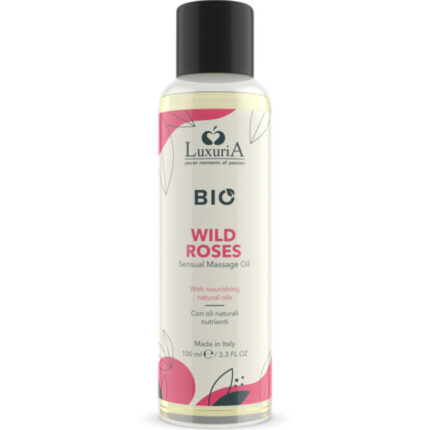 INTIMATELINE LUXURIA - BIO ACEITE MASAJE WILD ROSES 100 ML - sexbliss - Foto 1