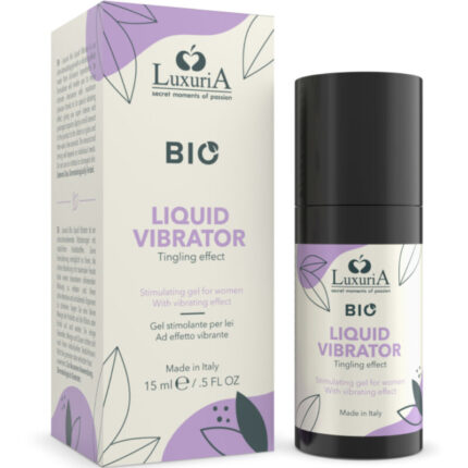 INTIMATELINE LUXURIA - BIO GEL ESTIMULANTE PARA ELLA EFECTO VIBRADOR 15 ML - sexbliss - Foto 1