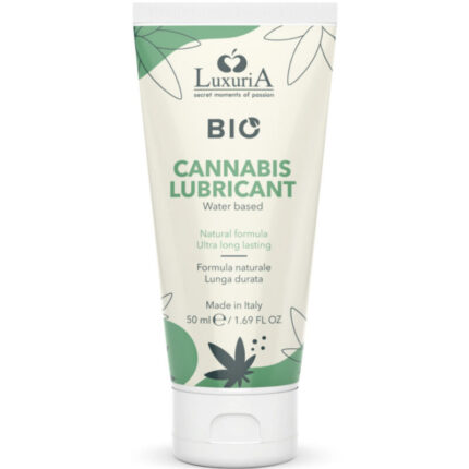 INTIMATELINE - LUXURIA  BIO LUBRICANTE CANNABIS BASE AGUA 50 ML - sexbliss - Foto 1