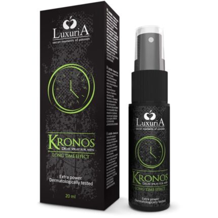 INTIMATELINE LUXURIA - KRONOS SPRAY RETARDANTE EFECTO DESENSIBILIZANTE 20 ML - sexbliss - Foto 1