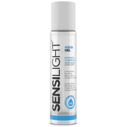 INTIMATELINE - SENSILIGHT LUBRICANTE BASE AGUA AQUAGEL 60 ML - sexbliss - Foto 1