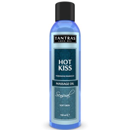 INTIMATELINE - TANTRAS LOVE OIL HOT KISS ACEITE MASAJE 150 ML - sexbliss - Foto 1