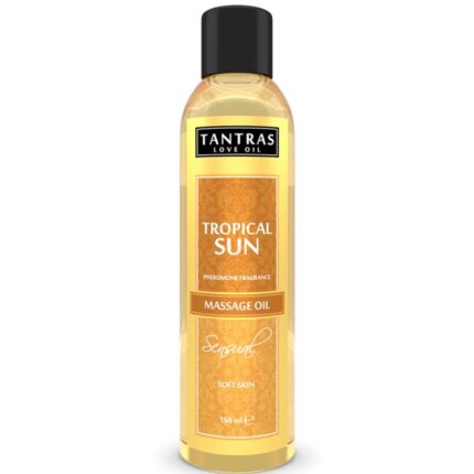 INTIMATELINE - TANTRAS LOVE OIL TROPICAL SUN ACEITE MASAJE 150 ML - sexbliss - Foto 1