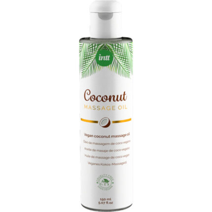 INTT - ACEITE DE MASAJE VEGANO DULCE CON SABOR A COCO RELAJANTE - sexbliss - Foto 1
