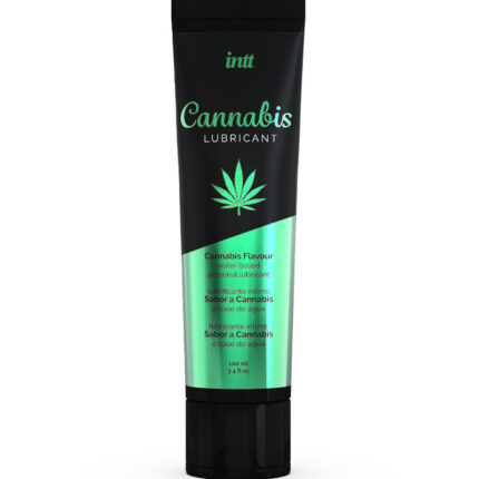 INTT LUBRICANTS - LUBRICANTE INTIMO BASE AGUA CON SABOR A CANNABIS - sexbliss - Foto 1