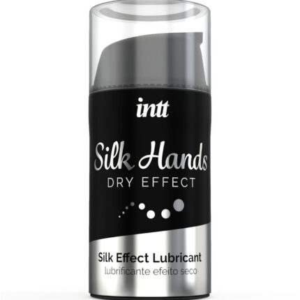 INTT LUBRICANTS - SILK HANDS LUBRICANTE FORMULA CONCENTRADA DE SILICONA 15 ML - sexbliss - Foto 1