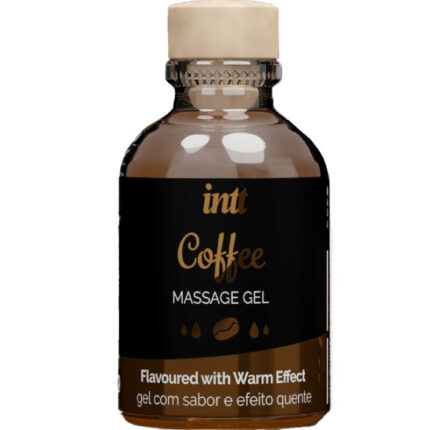 INTT MASSAGE & ORAL SEX - GEL DE MASAJE SABOR A CAFÉ EFECTO CALOR - sexbliss - Foto 1