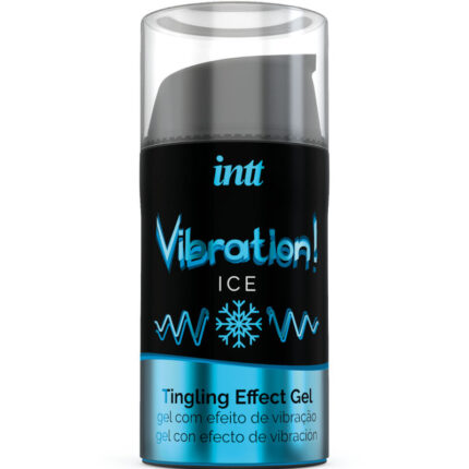 INTT - POTENTE ESTIMULANTE ÍNTIMO GEL VIBRADOR EFECTO FRÍO 15ML - sexbliss - Foto 1