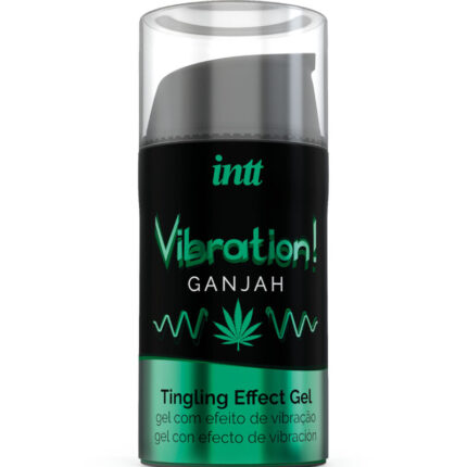 INTT - POTENTE ESTIMULANTE ÍNTIMO GEL VIBRADOR LIQUIDO CANNABIS 15ML - sexbliss - Foto 1