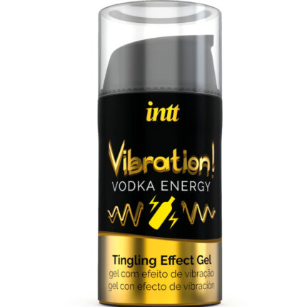 INTT - POTENTE ESTIMULANTE ÍNTIMO GEL VIBRADOR LIQUIDO VODKA 15ML - sexbliss - Foto 1