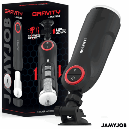 JAMYJOB - GRAVITY MASTURBADOR VAGINA AUTOMÁTICO 5 MODOS DE EMPUJE Y EFECTO SONIDO - sexbliss - Foto 1