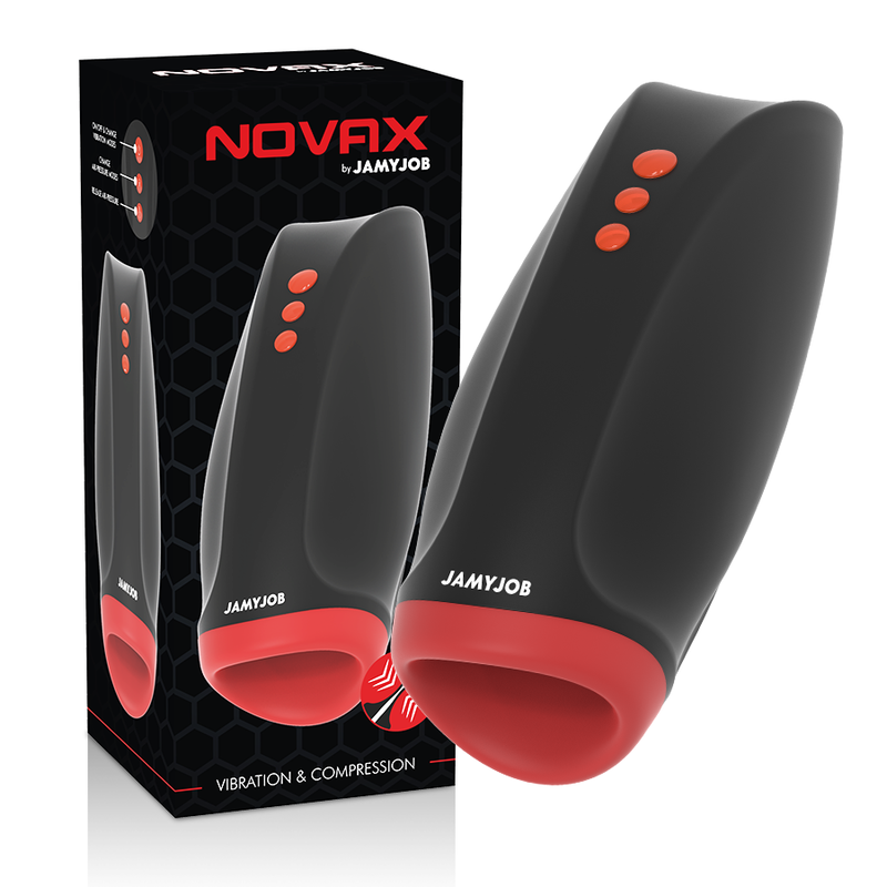 JAMYJOB - NOVAX MASTURBADOR CON VIBRACIÓN Y COMPRESIÓN - Foto 1 JAMYJOB - NOVAX MASTURBADOR CON VIBRACIÓN Y COMPRESIÓN - sexbliss - Foto 1