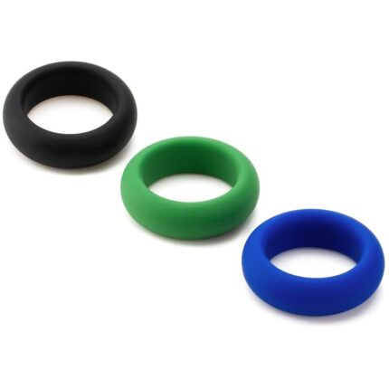 JE JOUE - SILICONE SET ANILLOS PENE DE SILICONA - sexbliss - Foto 1