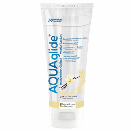 JOYDIVISION AQUAGLIDE - VAINILLA LUBRICANTE BASE AGUA 100 ML - sexbliss - Foto 1