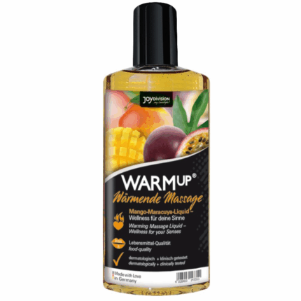 JOYDIVISION AQUAGLIDE - WARMUP ACEITE DE MASAJE MANGO+MARACUYA 150 ML - sexbliss - Foto 1
