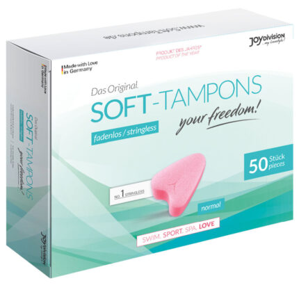 JOYDIVISION SOFT-TAMPONS - TAMPONES ORIGINALES LOVE / 50UDS - sexbliss - Foto 1