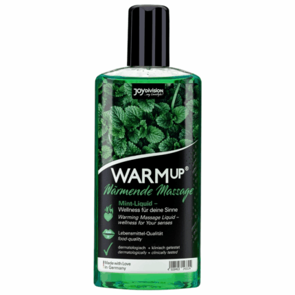 JOYDIVISION - WARMUP GEL MASAJE EFECTO CALOR MENTA 150 ML - sexbliss - Foto 1