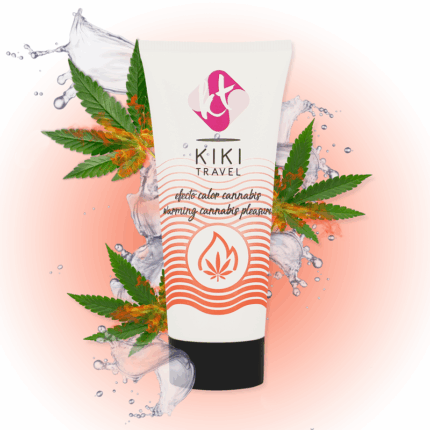 KIKÍ TRAVEL - GEL DESLIZANTE SABOR A CANNABIS EFECTO CALOR INTENSO 50 ML - sexbliss - Foto 1