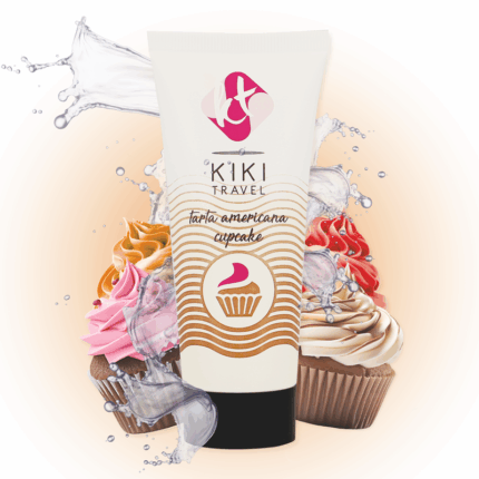 KIKÍ TRAVEL - GEL DESLIZANTE SABOR A TARTA AMERICANA CUPCAKE 50 ML - sexbliss - Foto 1