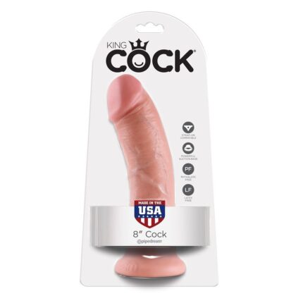 KING COCK - 8 PENE NATURAL 20.3 CM - sexbliss - Foto 1