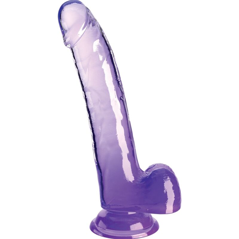 KING COCK - CLEAR DILDO CON TESTÍCULOS 20.3 CM MORADO - Foto 1 KING COCK - CLEAR DILDO CON TESTÍCULOS 20.3 CM MORADO - sexbliss - Foto 1