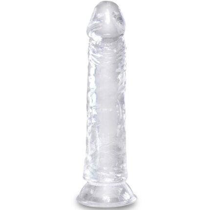 KING COCK - CLEAR PENE REALÍSTICO 19.7 CM TRANSPARENTE - sexbliss - Foto 1