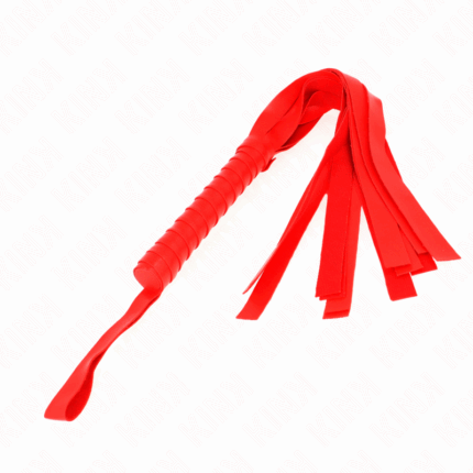 KINK - LÁTIGO DE COLA ANCHA ROJO 48.5 CM - sexbliss - Foto 1