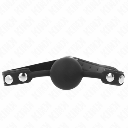 KINK - MORDAZA DE BOLA 4 CM DE SILICONA MODELO 1 60 x 2 CM - sexbliss - Foto 1