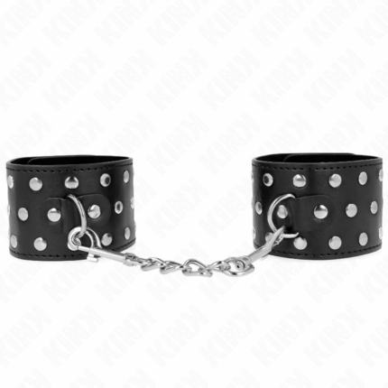 KINK - MUÑEQUERAS ESTILO PUNK AJUSTABLE 19-24 CM X 5.5 CM - sexbliss - Foto 1