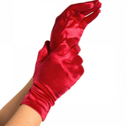 LEG AVENUE - GUANTES SATIN ROJO - sexbliss - Foto 1